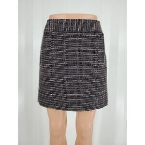 BANANA REPUBLIC Women's Multicolor Straight Skirt Sz 4